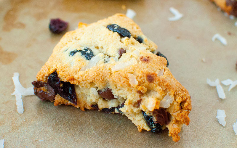 Blueberry Chocolate Chip Scones