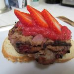 Paleo Strawberry Burgers