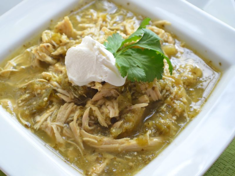 crockpot chicken tomatillo
