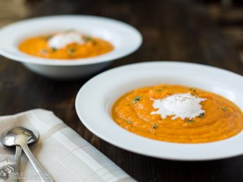 Orange Sweet Potato Soup