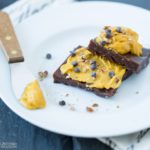 Raw Brownies Pumpkin Frosting