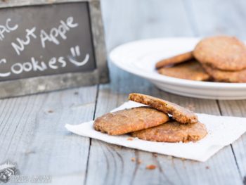Macadamia Nut Apple Cookies