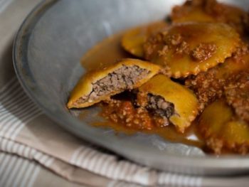 Bacon Beef Ravioli