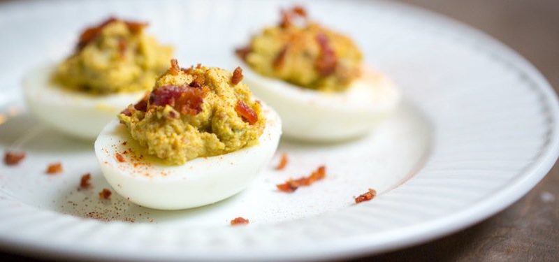 Bacon Deviled Eggs