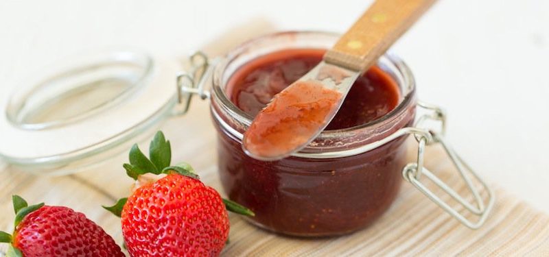 Strawberry Vanilla Bean Jam