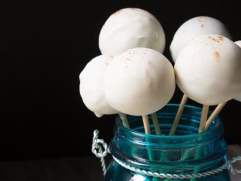 Lemon Poppy Seed Cake Pops