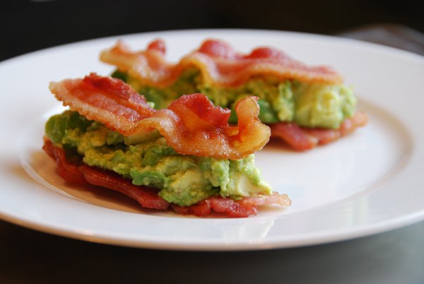 Bacon and Guacamole Sammies