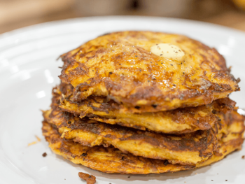 Bacon Spaghetti Squash Fritters