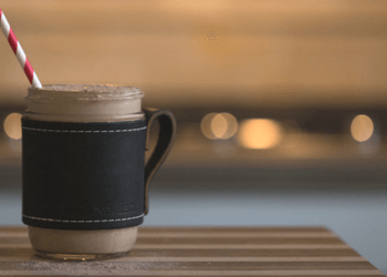 chocolate protein smoothie