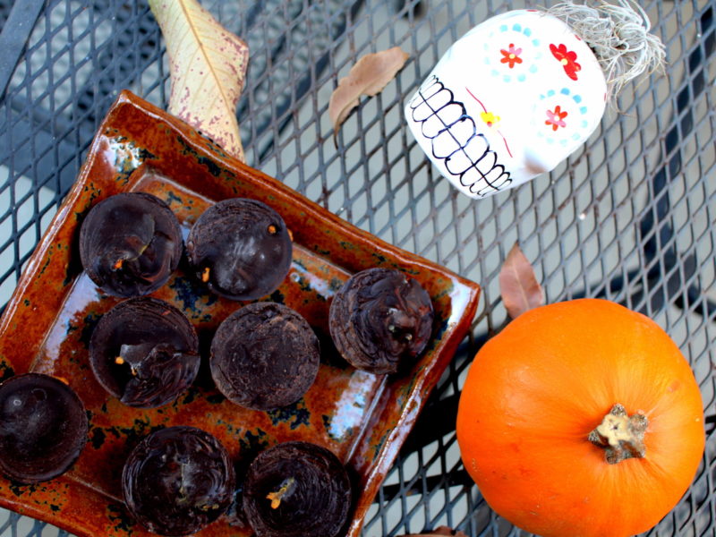 paleo pumpkin almond butter reeses cups